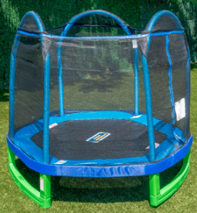 lot 49 image: Bounce Pro 7-Foot My First Trampoline With Flash Light Zone (Ages 3-10)
