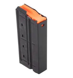 lot 650 image: LOT OF 2 D&H Industries Steel SR25 Pattern 6.5 Creedmoor 20 Round Magazine - Black