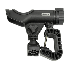 lot 676 image: Scotty Powerlock Rod Holder Black Nylon