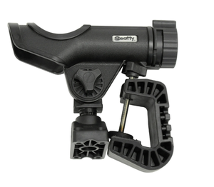 lot 677 image: Scotty Powerlock Rod Holder Black Nylon