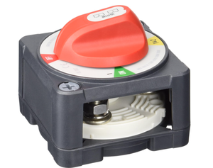 lot 683 image: BEP 771-S-EZ Marinco Power Products Pro Installer 1-2-Both Off EZ-Mount Battery Selector Switch, Black