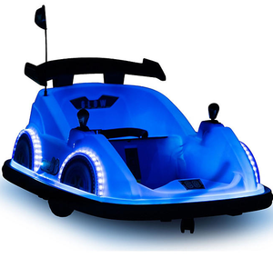 lot 53 image: Flybar 12V Racer Glow Bumper Car