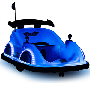 lot 95 image: Flybar 12V Racer Glow Bumper Car