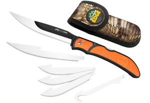 lot 213 image: Outdoor Edge RazorBone Replaceable Blade Folding Knife