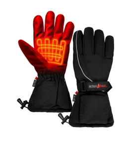 lot 535 image: ActionHeat AA Battery Heated Snow Gloves LXL