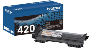 lot 599 image: Brother Genuine TN420 Mono Laser Toner Cartridge