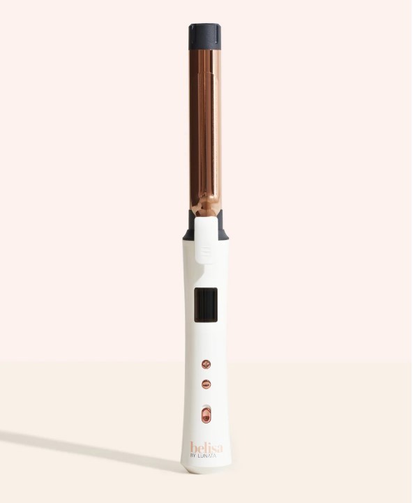 lot 173 image: BELISA By LUNATA CORDLESS 1 CURLING IRON with Clip - White