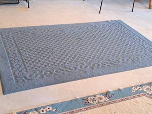 lot 346 image: Area Rug (Blue)