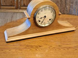 lot 351 image: Ansonia Wooden Mantle Clock