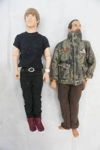 lot 11 image: Ertl & other male type doll