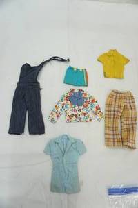 lot 21 image: Vintage Ken Clothes