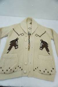 lot 53 image: Vintage Horse Sweater size small