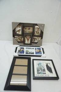 lot 55 image: Picture Frame Lot 4ct variety