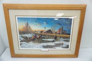lot 68 image: Harvest Roosters by Jim Hansel