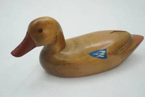lot 78 image: Wooden Duck 9 long