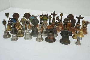 lot 82 image: Collection of Bells From Different States & Canada