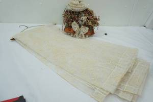 lot 117 image: Antique Sheet Curtains & Home Decor