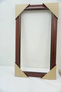 lot 119 image: 16x28 wooden frame. appears new
