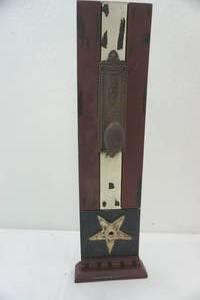 lot 120 image: 6.5x23 Decorative Door Knob ShelfWall Decor