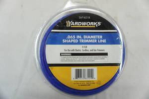 lot 140 image: Yardworks trimmer line-appears full