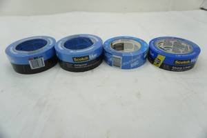 lot 160 image: Scotch blue tape 4 rolls