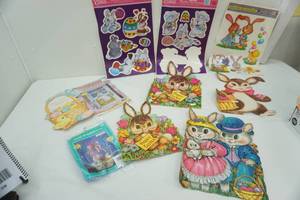 lot 202 image: Easter Decorations & Window Clings