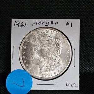 lot 7 image: 1921 Morgan UNC
