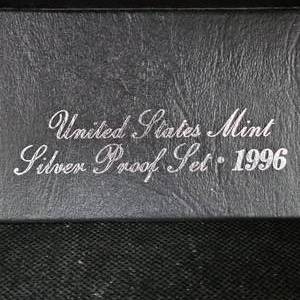 lot 24 image: 1996 Silver Proof Mint Set