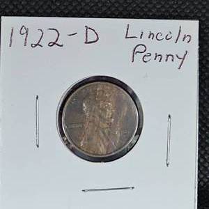1922-D Lincoln-Rare,Rare, Rare
