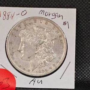 lot 63 image: 1884 O Morgan, AU