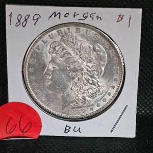 lot 66 image: 1889 Morgan BU