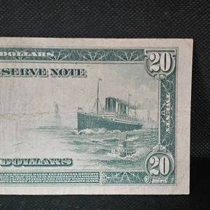 1914 $20 FRN St Louis Large Note