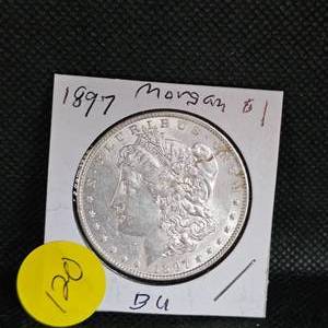 lot 120 image: 1897 Morgan BU