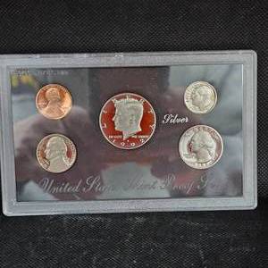 lot 126 image: 1992 US Mint Proof Set
