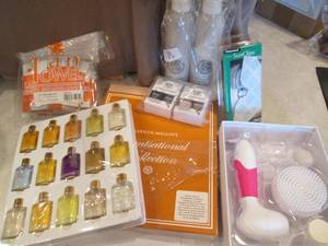 Lot of beauty care products...