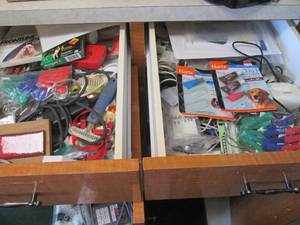lot 304 image: Content of (2) drawers including pe...