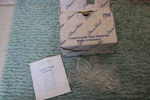 lot 211 image: Crystal princess house tape dispens...
