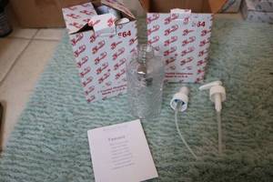 lot 212 image: Crystal dispenser made in USA princ...