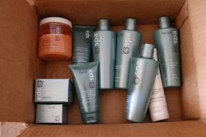 lot 223 image: box of facial spa products see phot...