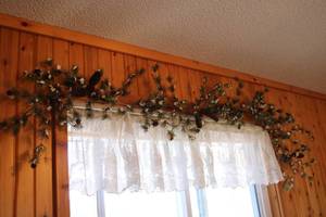 lot 275 image: 3 snow covered pine and pine cone g...