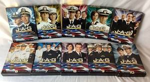 lot 32 image: JAG DVDs Seasons 1-10