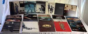 Collection of 70's and 80's Rock & Roll Vinyl Records