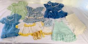 lot 48 image: Vintage Baby Outfits