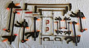 lot 38 image: Assorted Clamps Lot