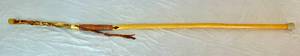 lot 61 image: Hand Carved Walking StickPole 58