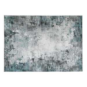 lot 49 image: Home Decorators Collection Harmony Gray 5 ft. x 7 ft. Abstract Indoor Machine Washable Area Rug