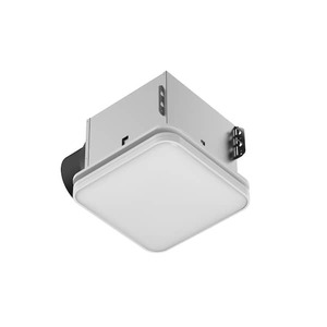 lot 89 image: Commercial Electric 80 110 CFM Ceiling Mount Room Side Installation Square Bathroom Exhaust Fan