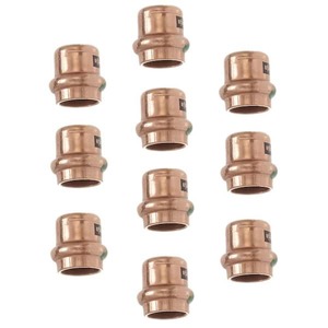 lot 90 image: (8) ProPress 34 in. Press Copper Cap (10-Pack)