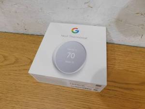 lot 123 image: Google Nest Thermostat - Smart Programmable Wi-Fi Thermostat - Snow