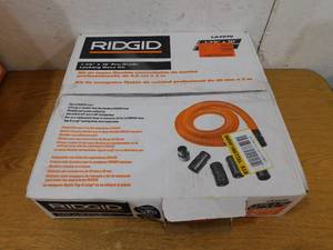 lot 173 image: RIDGID 1-78 in. x 10 ft. Locking Professional Vacuum Hose Kit Accessory Shop Vacuum Attachments for RIDGID Wet Dry Vacs